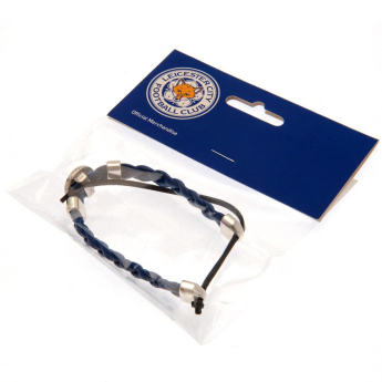 Leicester City náramek PU Slider Bracelet