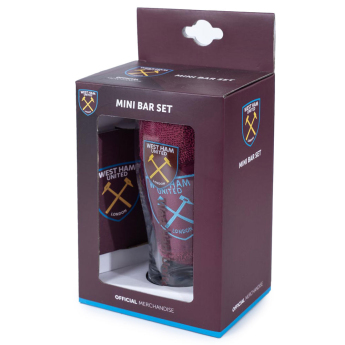 West Ham United barový set Mini Bar Set