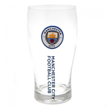 Manchester City sklenice Tulip Pint Glass