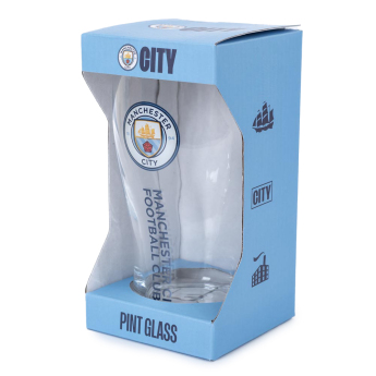 Manchester City sklenice Tulip Pint Glass