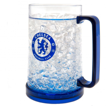 FC Chelsea plastová pivní sklenice winter logo