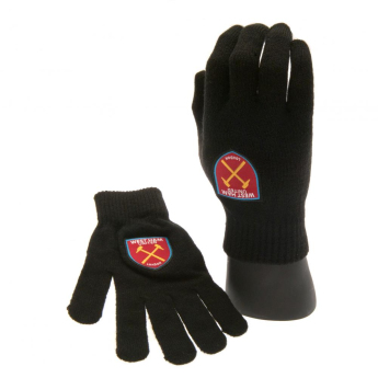 West Ham United dětské rukavice Knitted Gloves Junior