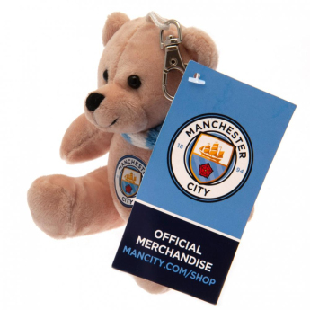 Manchester City plyšový medvídek Bag Buddy Bear