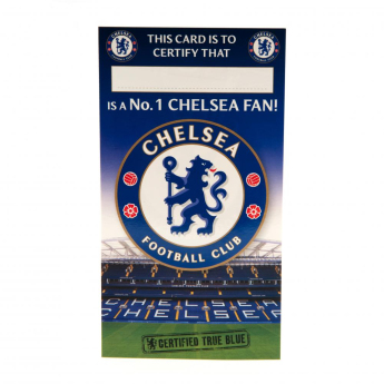 FC Chelsea narozeninové přání birthday card no 1 fan