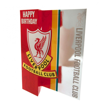 FC Liverpool narozeninové přání Birthday Card