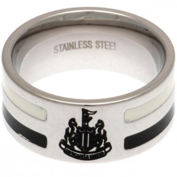 Newcastle United prsten Colour Stripe Ring Medium