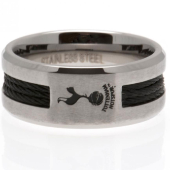 Tottenham Hotspur prsten Black Inlay Medium