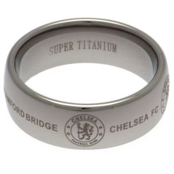 FC Chelsea prsten Super Titanium Medium