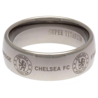 FC Chelsea prsten Super Titanium Medium
