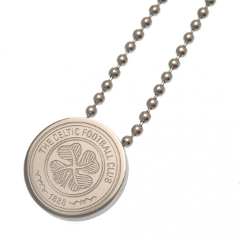 FC Celtic řetízek na krk s přívěškem Stainless Steel Pendant & Chain