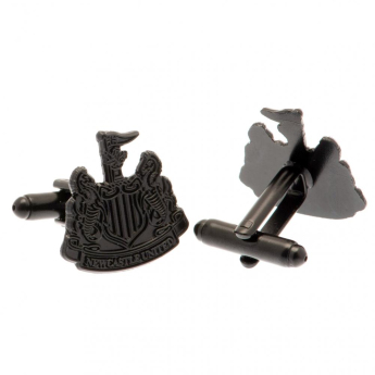 Newcastle United manžetové knoflíčky Black IP Cufflinks