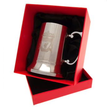 FC Liverpool sklenice stainless steel tankard