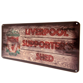 FC Liverpool cedule na zeď Shed Sign