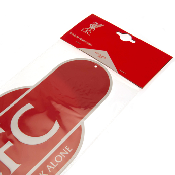 FC Liverpool cedule na zeď Colour Retro Sign