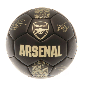 FC Arsenal fotbalový mini míč Skill Ball Signature Gold PH size 1