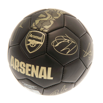 FC Arsenal fotbalový mini míč Skill Ball Signature Gold PH size 1