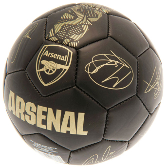 FC Arsenal fotbalový míč Signature Gold PH size 5