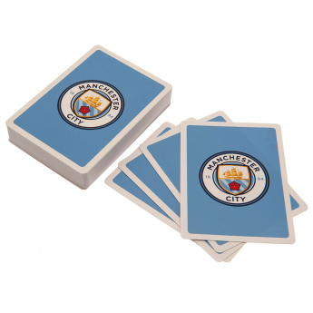 Manchester City hrací karty blue