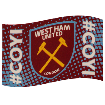 West Ham United vlajka COYI