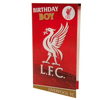 FC Liverpool narozeninové přání Birthday boy