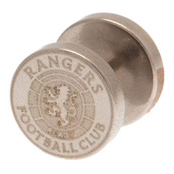 FC Rangers náušnice Ready Crest Stainless Steel Stud Earring