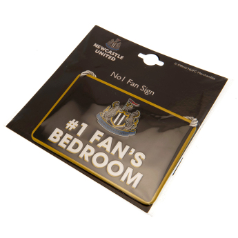 Newcastle United značka do ložnice Bedroom Sign No1 Fan