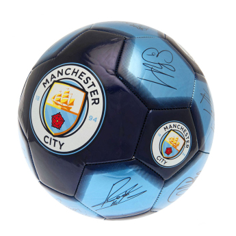 Manchester City fotbalový mini míč Sig 26 Skill Ball - Size 1