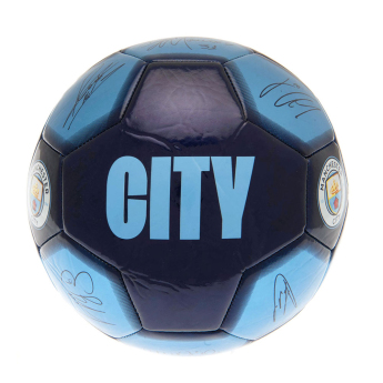 Manchester City fotbalový mini míč Sig 26 Skill Ball - Size 1