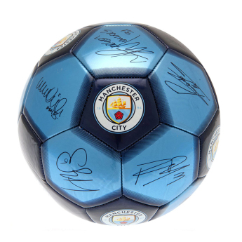 Manchester City fotbalový mini míč Sig 26 Skill Ball - Size 1