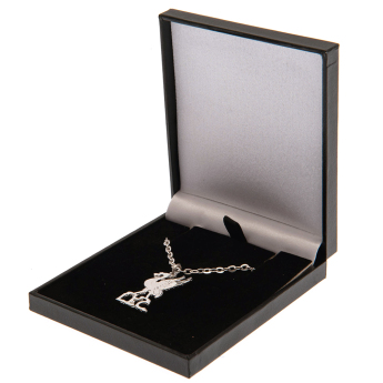 FC Liverpool přívěšek na krk Silver Plated Boxed Pendant LB
