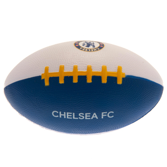 FC Chelsea mini míč na americký fotbal royal blue and white