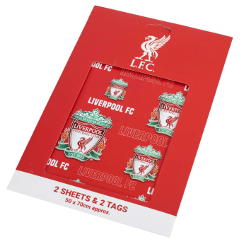 FC Liverpool balící papír 2 pcs Text Gift Wrap