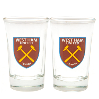 West Ham United panák štamprle 2pk Shot Glass Set