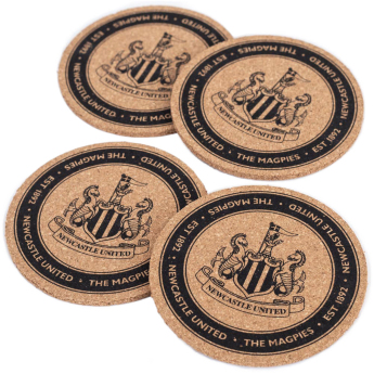 Newcastle United set podtácků 4pk Coaster Set
