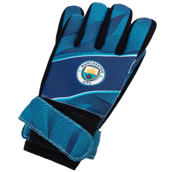 Manchester City dětské brankářské rukavice Fuse Goalkeeper Gloves Yths 79-86mm palm width