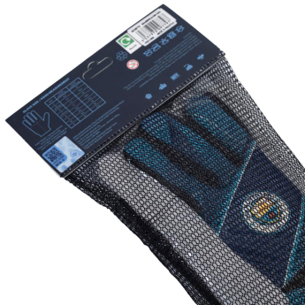 Manchester City dětské brankářské rukavice Fuse Goalkeeper Gloves Yths 79-86mm palm width