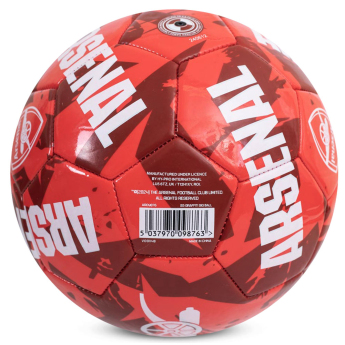 FC Arsenal fotbalový míč Graffiti  - size 5
