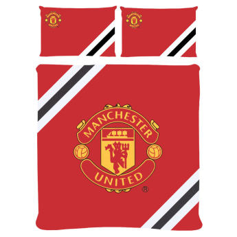 Manchester United povlečení na dvojpostel Core Stripe