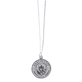 Manchester City řetízek na krk s přívěškem Sterling Silver