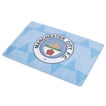 Manchester City cedule na zeď Retro Days