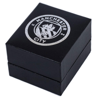 Manchester City náušnice Sterling Silver Stud Earring