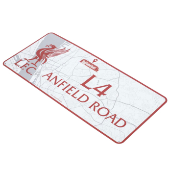FC Liverpool cedule na zeď Route To