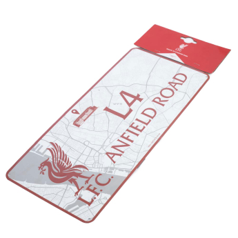FC Liverpool cedule na zeď Route To
