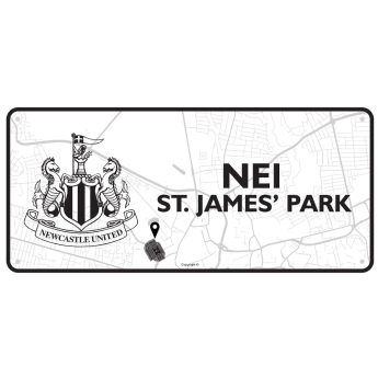Newcastle United cedule na zeď Route To