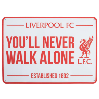 FC Liverpool cedule na zeď Large YNWA