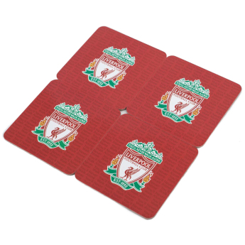 FC Liverpool podtácky 4pk Cork