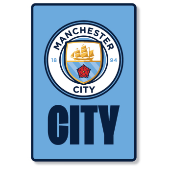 Manchester City LED cedule Portrait LED Crest Sign