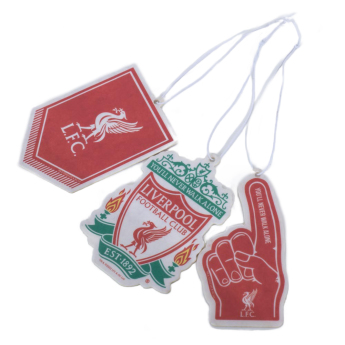 FC Liverpool osvěžovač vzduchu Crest 3pk Air Freshener