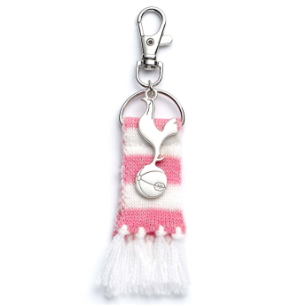 Tottenham Hotspur přívěšek na tašku Pink Bar Scarf