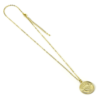 Manchester City přívěšek na krk Gold Finish Crest Necklace